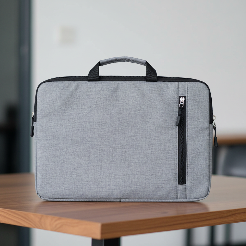 Laptop Bag with Shoulder Strap | Light Grey, Dark Grey & Navy Blue