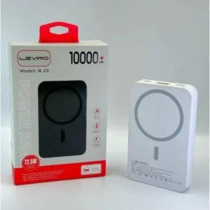 Levino N-29 10000mAh Magnetic Wireless Power Bank