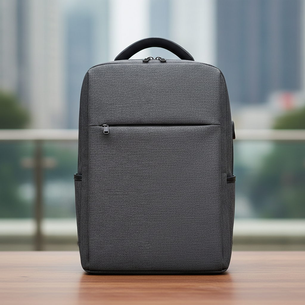 Classic Minimalist Laptop Backpack - Top Handle