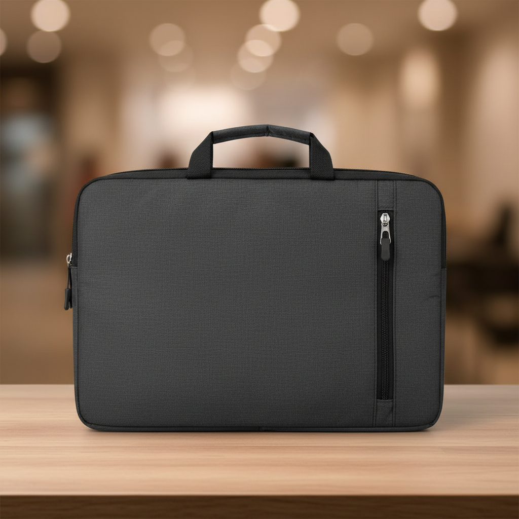 Laptop Bag with Shoulder Strap | Light Grey, Dark Grey & Navy Blue