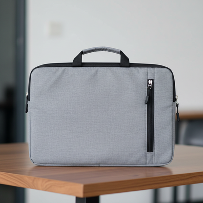 Laptop Bag with Shoulder Strap | Light Grey, Dark Grey & Navy Blue