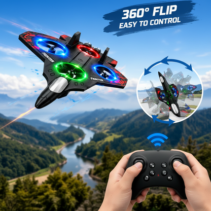 RC Fighter Jet - 360 Flip